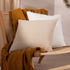 Lark Muslin Crinkle Cotton Cushion 45 x 45 cm